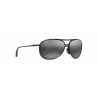 Maui-Jim Alelele Bridge Black Gloss Neutral Grey