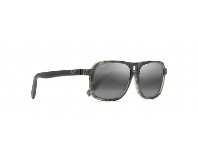 Maui Jim Little Maks Matte Green Smoke Grey 