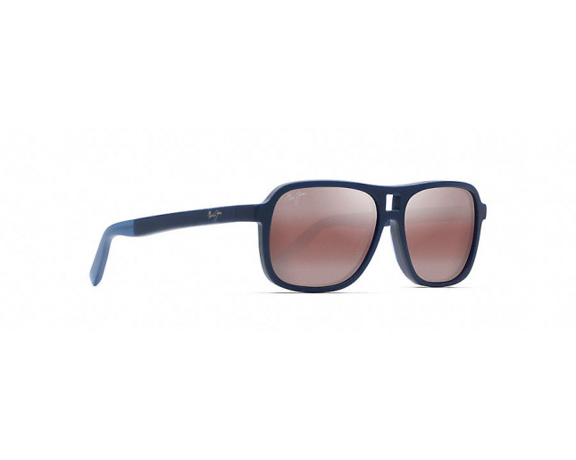 Maui Jim Little Maks Blue Hawaii Matte Black Maui Rose 