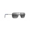 Maui Jim Compass Silver Neutral Grey