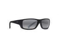 Maui Jim Wassup Noir Mat Motif Similibois Gris Neutre