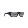 Maui Jim Wassup Noir Mat Motif Similibois Gris Neutre