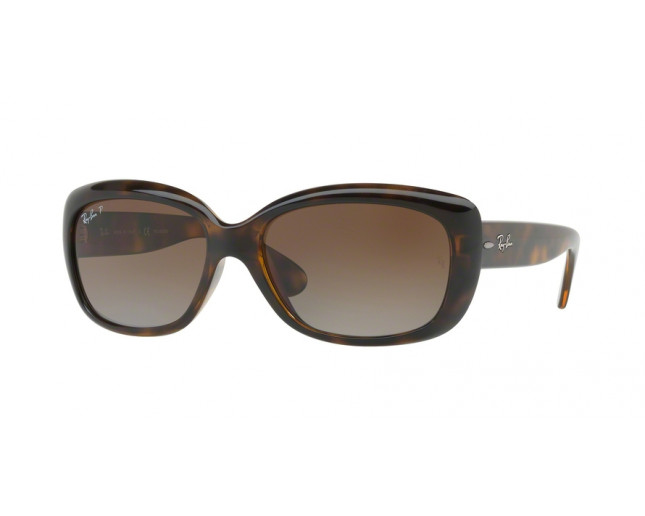 Ray-Ban Jackie OHH Light Havana Grey Gradient Brown Polar