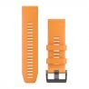 Garmin Bracelet Fénix 5X QuickFit Silicone Spark Orange
