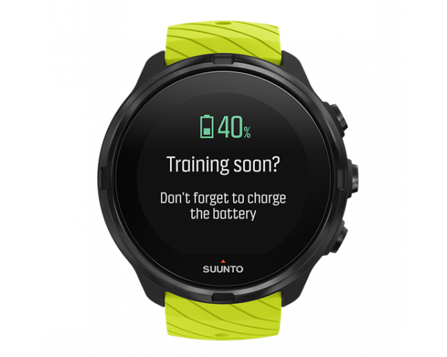 Suunto 9 G1 Baro White avec Ceinture Cardio