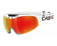 Casco Spirit Carbonic Large White Red Mirror