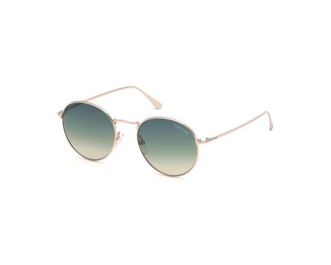 Tom Ford Ryan-02 Gold Rose Green Gradient Smoke