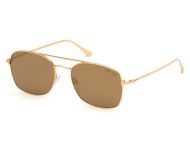 Tom Ford Luca-02 Gold Brown Mirror