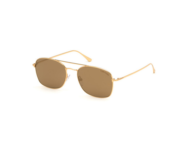 Tom Ford Luca-02 Gold Brown Mirror