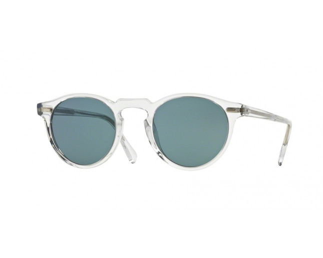 Oliver Peoples Gregory Peck Sun Crystal Crystal Indigo Photochromic  OV5217S 1101/R8 Sunglasses IceOptic