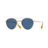 Oliver Peoples Watts Sun Brushed Goild Grey 