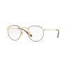 Ray-Ban RX3447V Gold on top havana