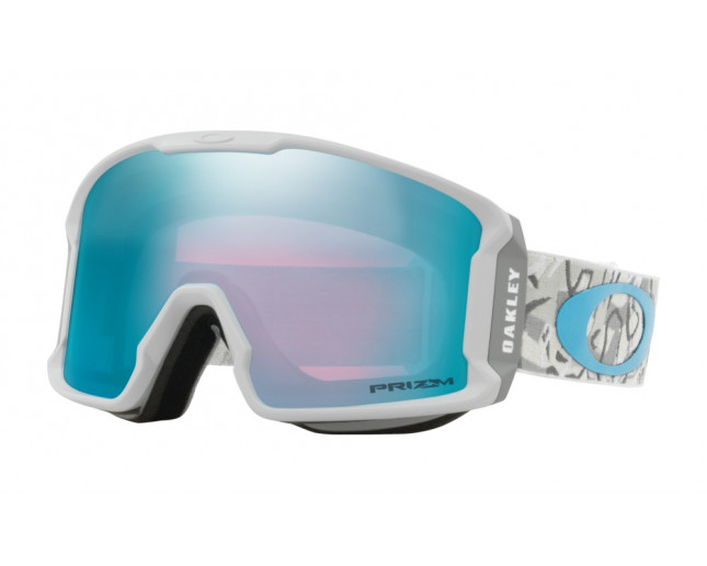 Oakley Line Mine XM Factory Factory Pilot Whiteout-Prizm Snow Saphire Iridium