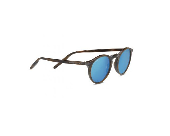 Serengeti Raffaele Shiny Wood Grain polarized 555nm blue