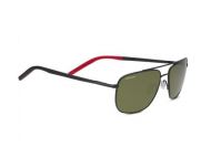 Serengeti Tellaro Shiny Black / Black / Red polarized 555nm