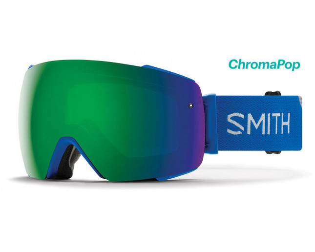 Smith I/O MAG Imperial Blue 2 écrans ChromaPop Sun Green Mirror & ChromaPop Storm Rose Flash