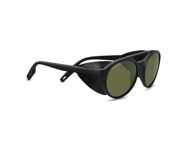 Serengeti Leandro Glacier Matte Black / Matte Dark Gunmetal polarized 555nm