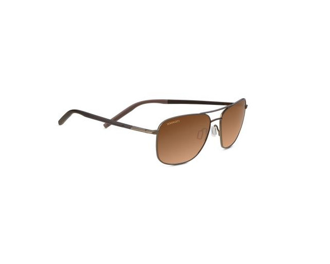 Serengeti Spello Matte Espresso / Dark Brown / Chocolate brown polarized Drivers gradient