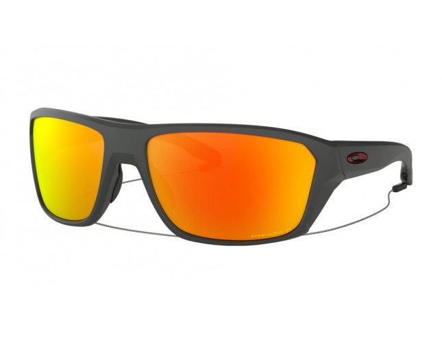 Oakley Split Shot Matte Heather Grey-Prizm Ruby Polarized