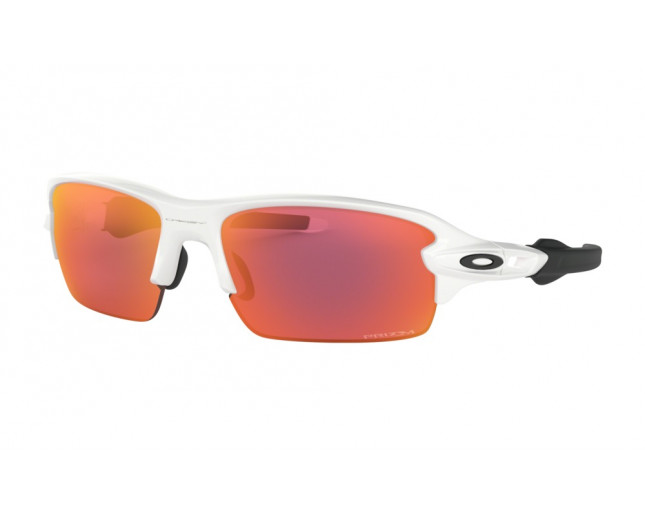 Oakley Flak XS Polished White-Prizm Field