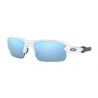 Oakley Flak XS Polished White-Prizm Deep Water Polarized