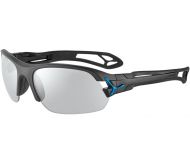 Cebe S'pring 2.0 Matt Black Blue  Zone Vario Grey Cat.1-3 Light Silver AF