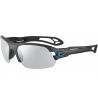 Cebe S'pring 2.0 Matt Black Blue  Zone Vario Grey Cat.1-3 Light Silver AF