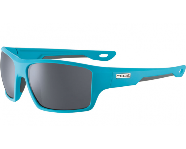 Cébé Strickand Soft Touch Blue Grey  Zone Polarized Grey Cat.3 Silver