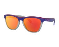 Oakley Frogskins Splatterfade Collection Pink/Blue Fade Silver-Prizm torch