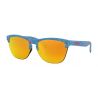 Oakley Frogskins Lite Splatterfade Collection Sky Blue-Fire Iridium