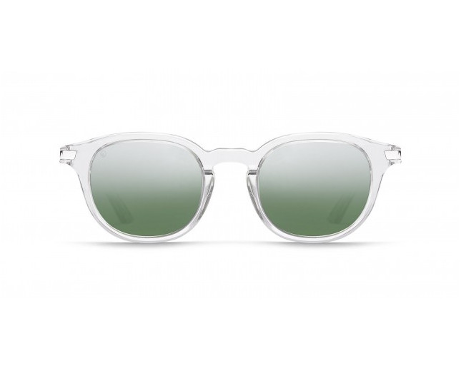 Barberini Apollo BR1808 Transparent grey-Platinum gradient emerald Polarized 