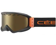 Cébé INFINITY Mat Black Orange Dark Smoke Flash Gold Cat.3