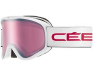 Cébé Razor M Mat White Pink Light Rose Flash Mirror Cat.2