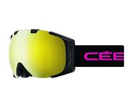 Cébé Origins M Mat Black Pink Yellow Flash Mirror Cat.1