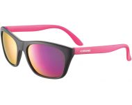 Cébé Katniss Matt Black Pink 1500 Grey PC Blue Light Pink Flash Mirror