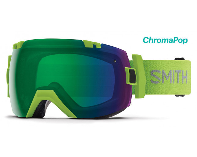 Smith I/OX  Flash 2 écrans ChromaPop Everyday Green Mirror & ChromaPop Storm Yellow Flash