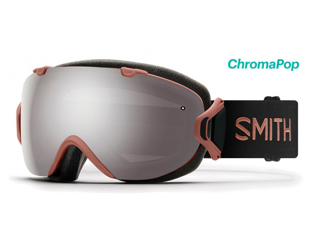 Smith I/OS Champagne 2 écrans ChromaPop Sun Platinium Mirror & ChromaPop Storm Rose Flash