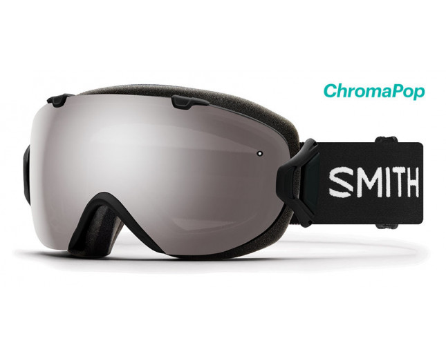 Smith I/OS Black 2 écrans ChromaPop Sun Platinium Mirror & ChromaPop Storm Rose Flash