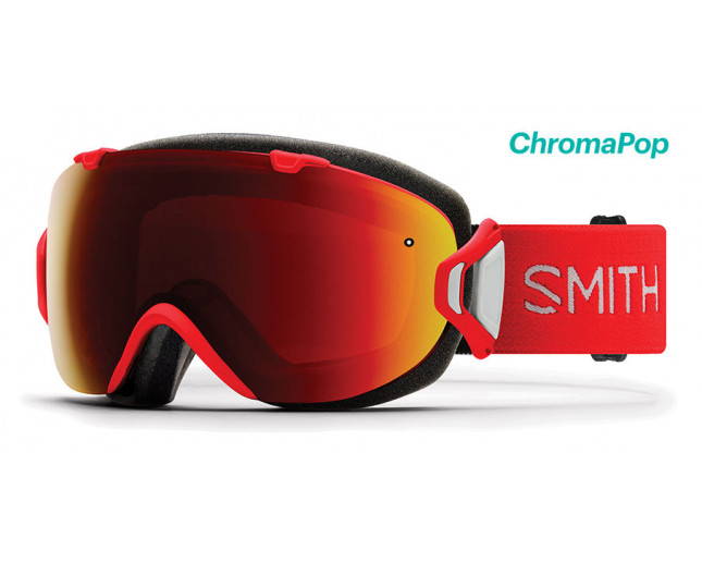 Smith I/OS Lava 2 écrans ChromaPop Sun Red Mirror & ChromaPop Storm Rose Flash