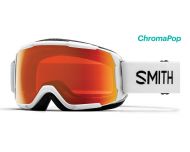Smith Masque de Ski Grom White ChromaPop Everyday Red Mirror