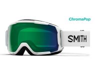 Smith Masque de Ski Grom White ChromaPop Everyday Green Mirror