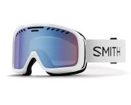Smith Masque de Ski Project White Blue Sensor Mirror AF