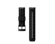 Suunto Bracelet Suunto 9 et Spartan Sport Writ HR Baro Black Black Silicone Strap 24MM Explore 2