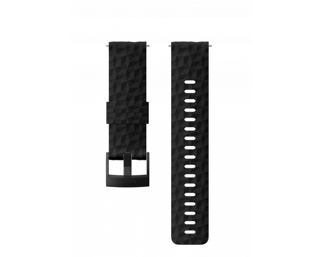 Suunto Bracelet Suunto 9 et Spartan Sport Writ HR Baro Black/Black Silicone Strap 24MM Explore 1
