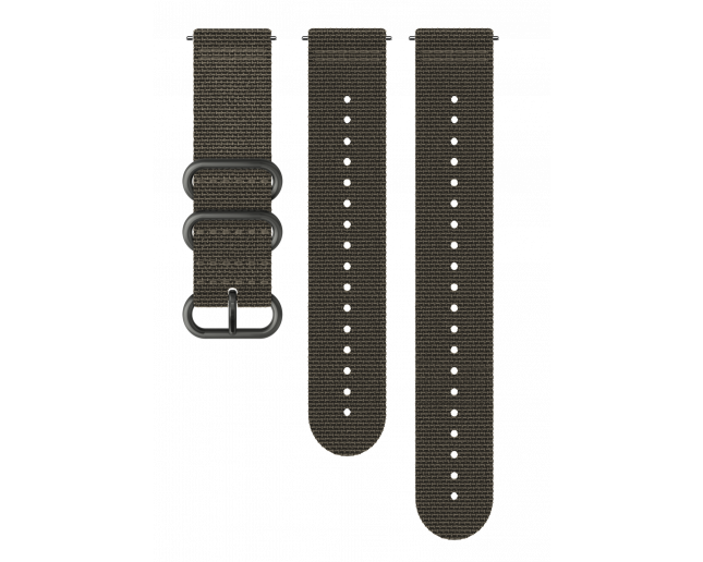 Suunto Bracelet Suunto 9 et Spartan Sport Writ HR Baro Foliage/Gray M+L Textile Strap 24MM Explore 2