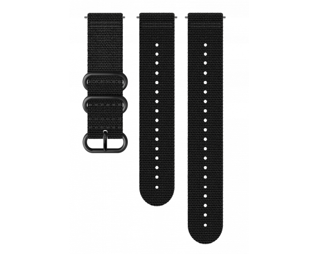 Suunto Bracelet Suunto 9 et Spartan Sport Writ HR Baro Black/Black M+L Textile Strap 24MM Explore 2