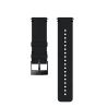 Suunto Bracelet Suunto 9 et Spartan Sport Writ HR Baro Black/Black M Leather Strap 24MM Urban 2