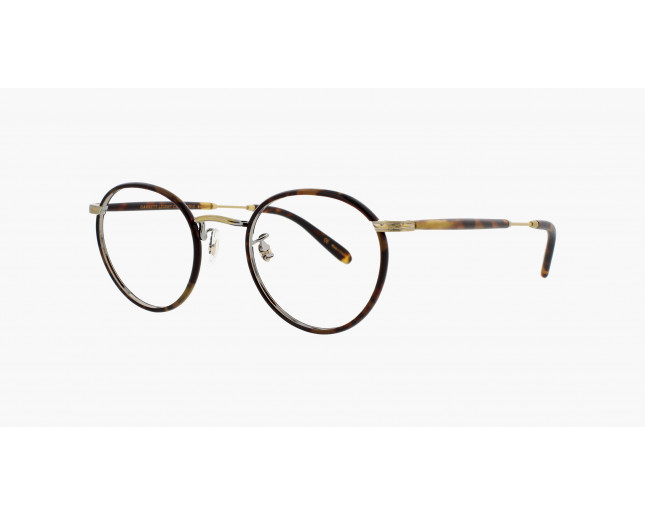 Garrett Leight Wilson Matte Butterscotch-Antique Gold-Matte Dark Honey Tortoise