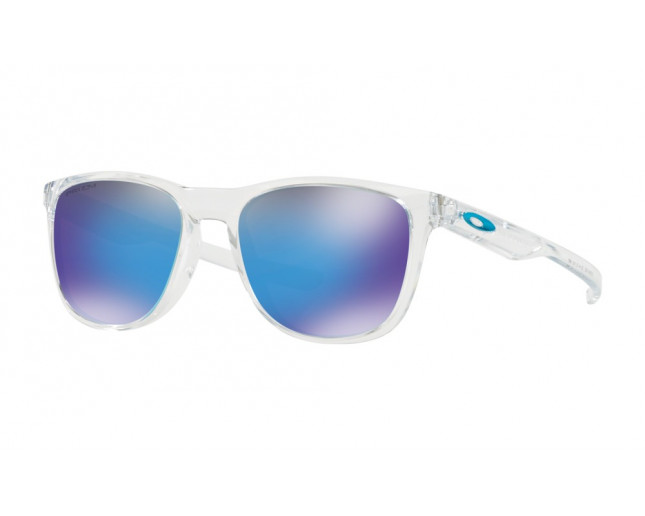 Oakley Trillbe X Polished Clear Prizm Sapphire iridium OO9340 19