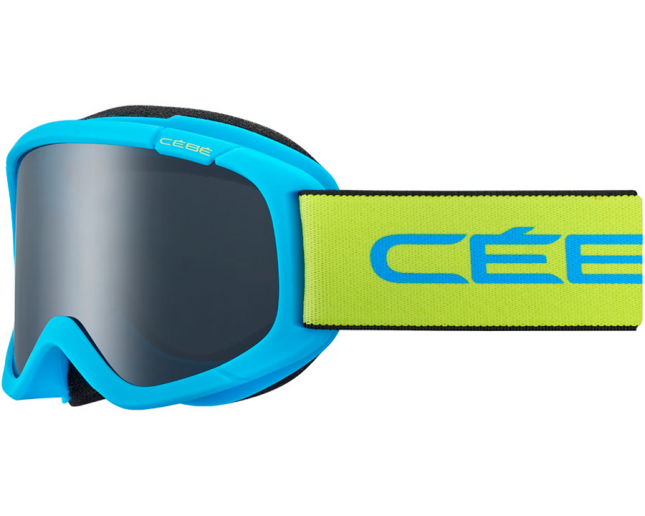 Cébé Masque de ski enfants Jerry 2 Matt Blue Lime Grey